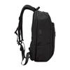 Round Backpack, A4 Size, Water-Repellent, Hapitas Plus HPL5166, Black
