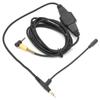Boom Mic Cable 3.5mm Headset O Cord with Microphone and Volume Control for VMODA MSR7 H6