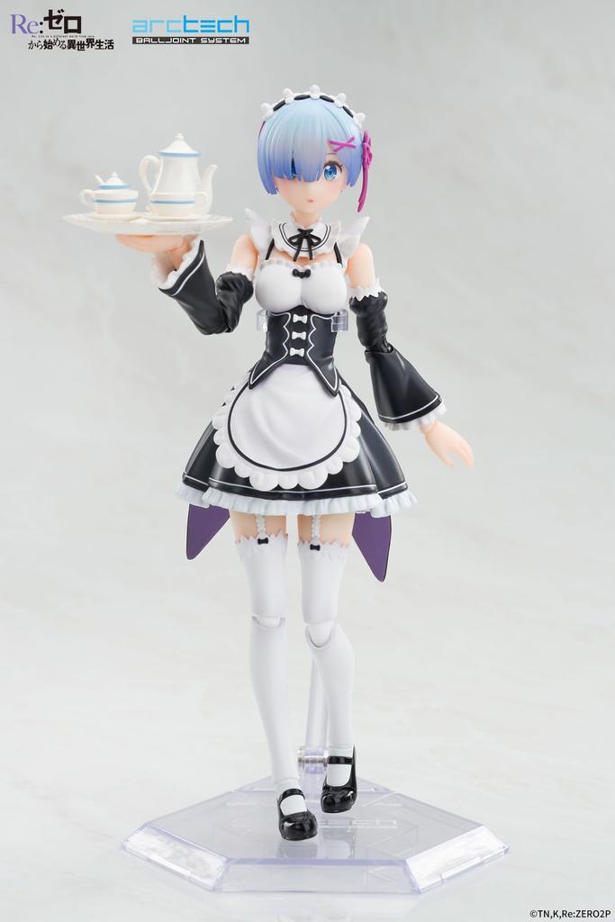 APEX ARCTECH Movable Series Life in Another Rem Scale PVC ABS Painted Movable Figure ReZERO -Starting World- 1/8 &