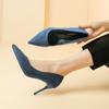 2024 Women's Shoes Summer 2024 High Heels Sexy Thin Heels Party Shoes Slip-on Dress Women 2024  Classics Women Pumps Shoes