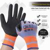 Breathable Summer Work Gloves - Latex Coated, Wear-Resistant Rubber Protection