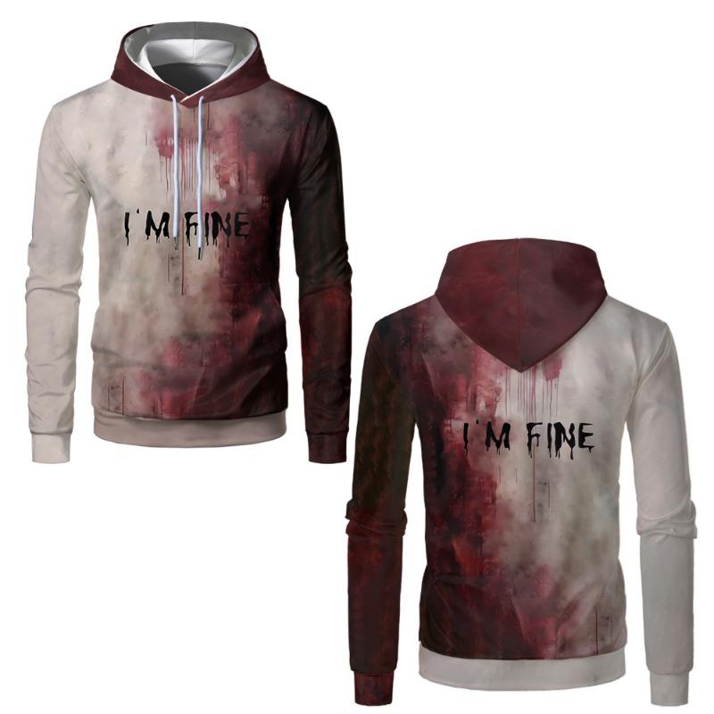 Fashion Men's Hoodie 3D Print Hoodies Spring And Autumn Street Casual Boy Sweatshirt Women's Oversized Top Clothing