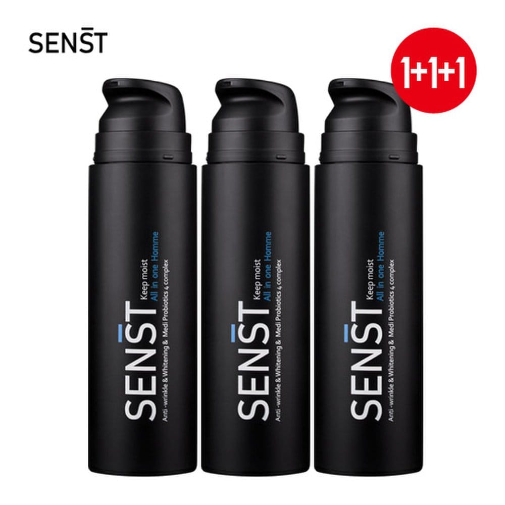 

SENST Men s Cosmetics Keep Moist All-in-One Homme 150mlx3