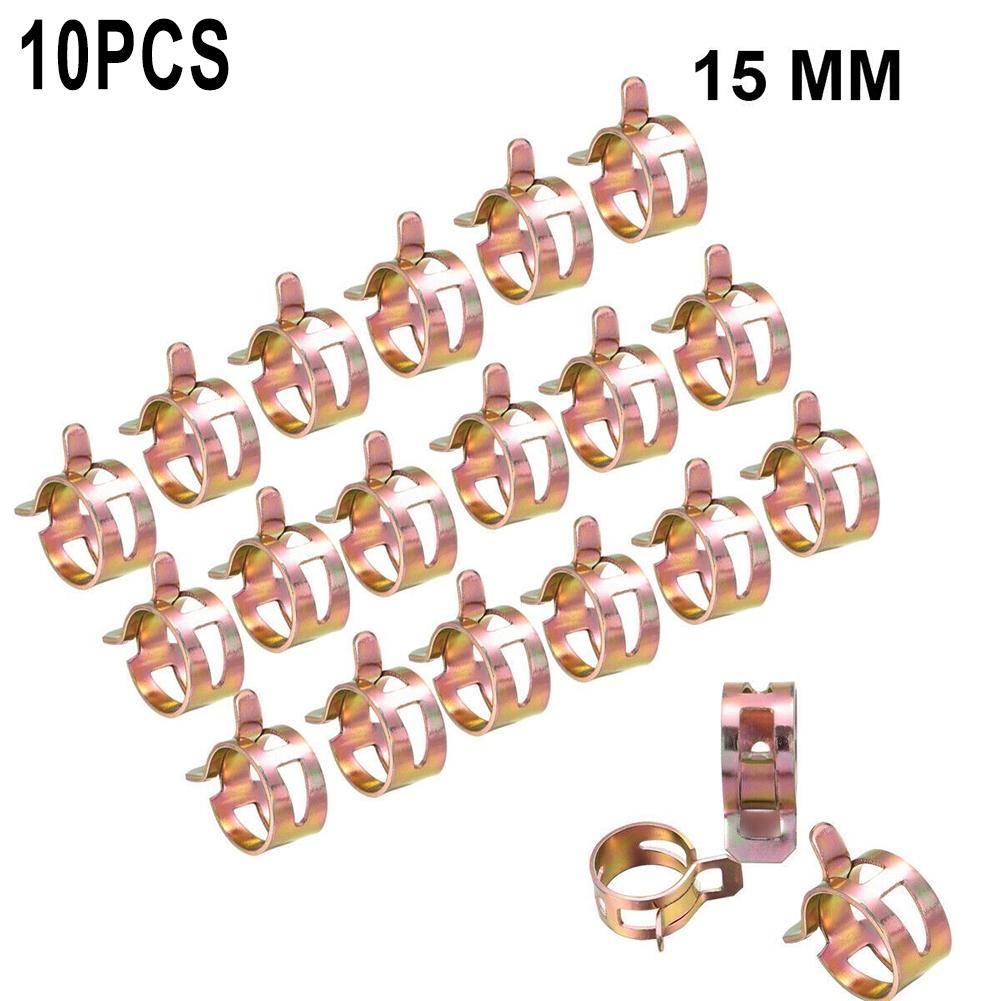 Spring Loaded Silicone Hose Clip for Secure and Leak Proof Connection 10PC Pack