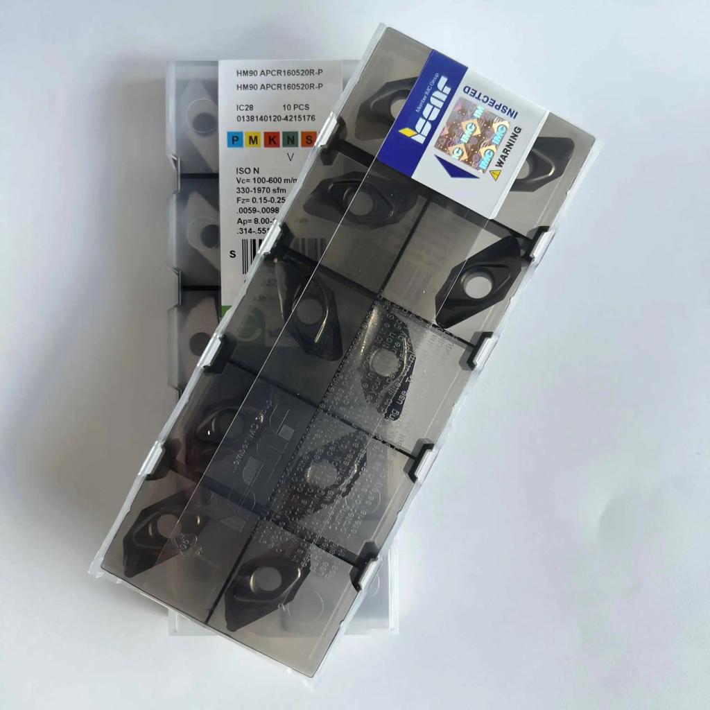 ISCAR / HM90APCR160520R-P IC28 /Industrial indexable carbide inserts 10 Pcs