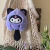 Assorted Sanrio Plush Keychains (Kuromi My Melody Hello Kitty) Soft Stuffed Bag Pendants Lovely Lovely Gifts for Kids and Women