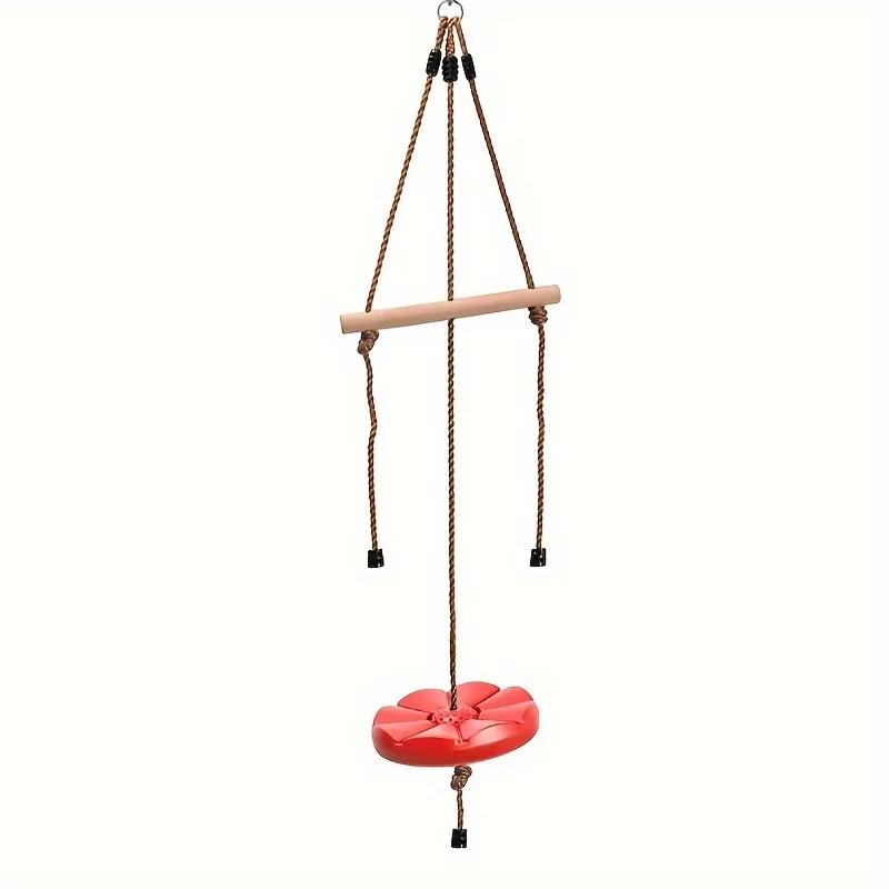 

Kids Multi-Style Swing 3-in-1 Plastic Circular Set Monkey Stem/Petal/Sunflower Outdoor Indoor Use Kids’ Playroom & Garden Fun