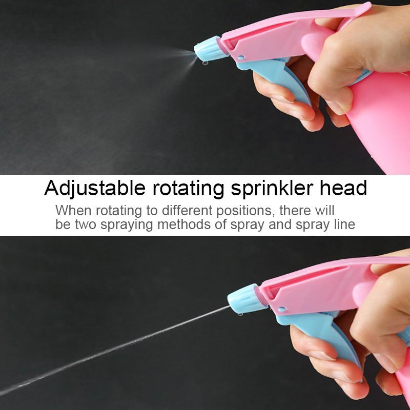 Spray Bottle 450ML Plastic Watering Can Gardening Flower Plants Home Disinfectant Sprayer Garden Hairdressing Moisturizing Tool