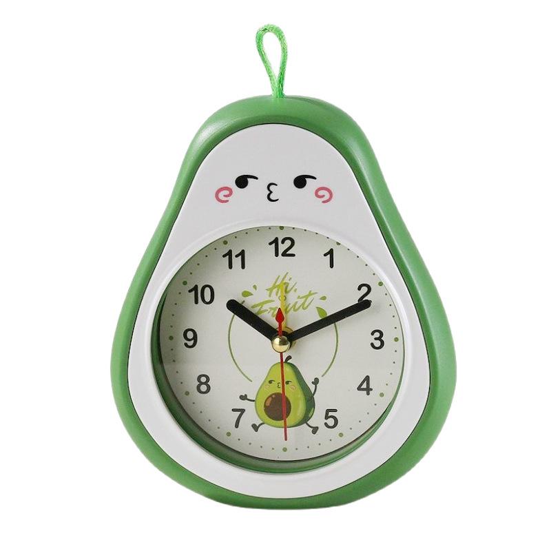 Creative 3D Fruit Magnetic Alarm Clock - Cute Personality Kitchen Refrigerator Magnet Clock