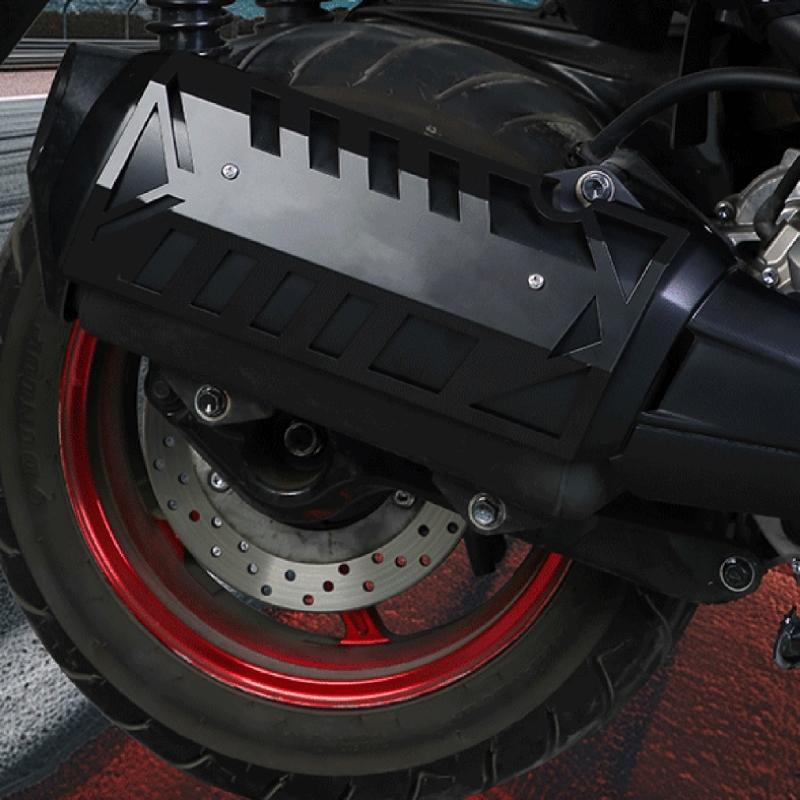 Anti Scald Motorcycle Exhaust Protections Motorcycle Exhaust Heat Protection Cover Simple Installation for XMAX300