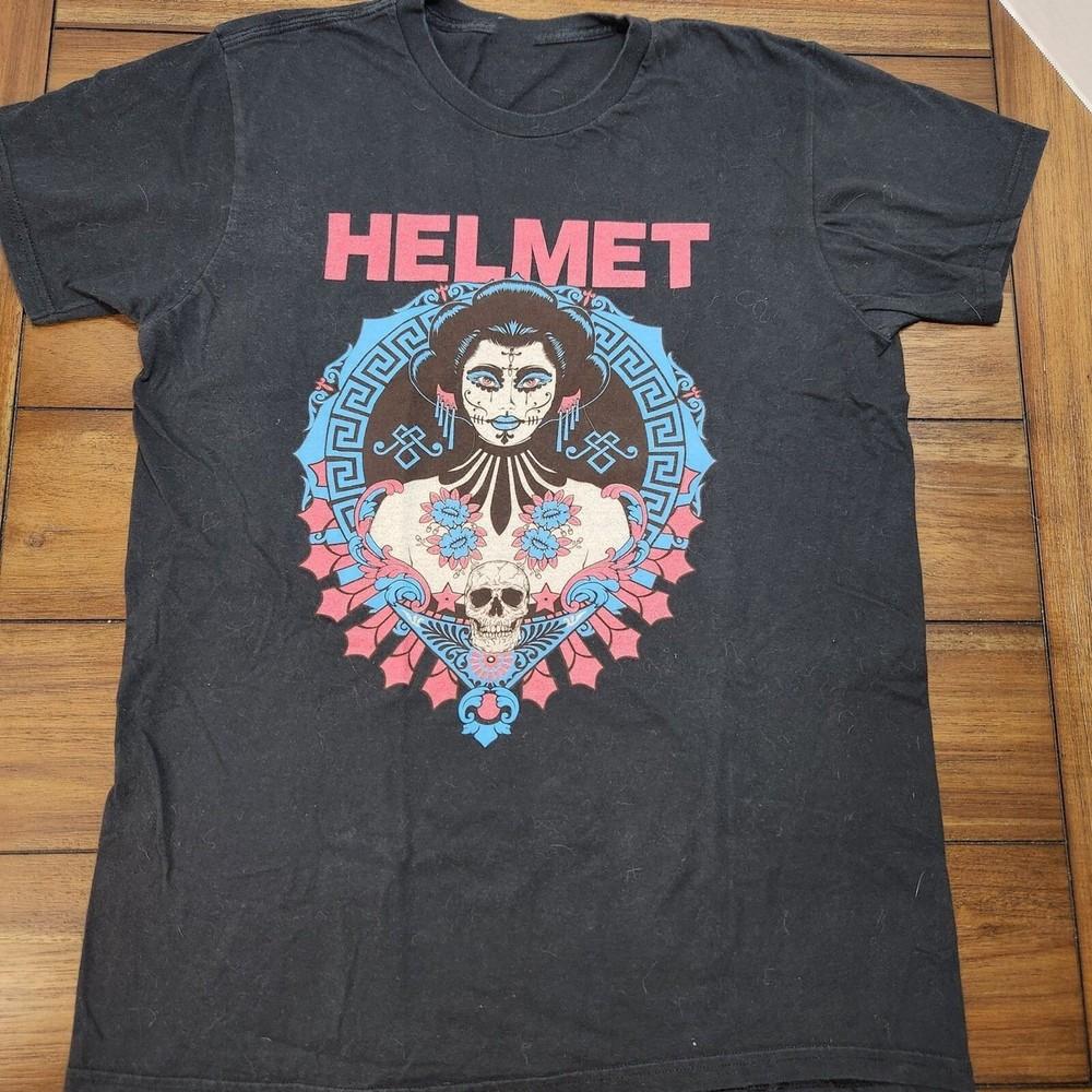 

New Helmet Metal Band Gift For Fans Black S-235XL T-Shirt LW149 Unisex T-Shirt Graphic Tee XXXL