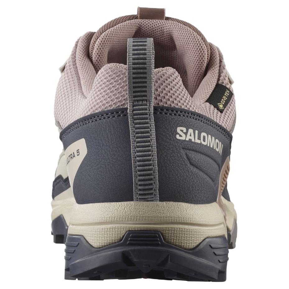 SALOMON X Ultra 5 Gtx Comfortable Versatile Non-Slip Supportive Traction Hiking Shoes Women Hiking Shoes Brown 478547