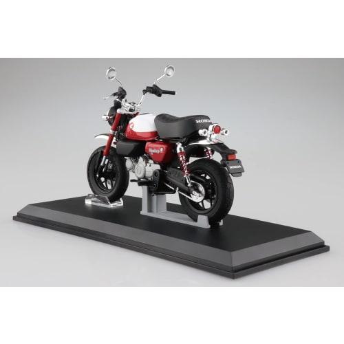 Aoshima Bunka Kyozai (AOSHIMA) Skynet 1/12 Scale Complete Honda Monkey125 '22 Pearl Nebula Red Motorcycle