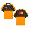 Norris 1 Racing Motorsport T-Shirt Herren Damen Jungen Oberteil Kinder Eltern-Kind Schnelltrocknend Kurzarm Kinder T-Shirt