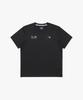 Functional Poly Mesh Running Short Sleeve T-Shirt Black