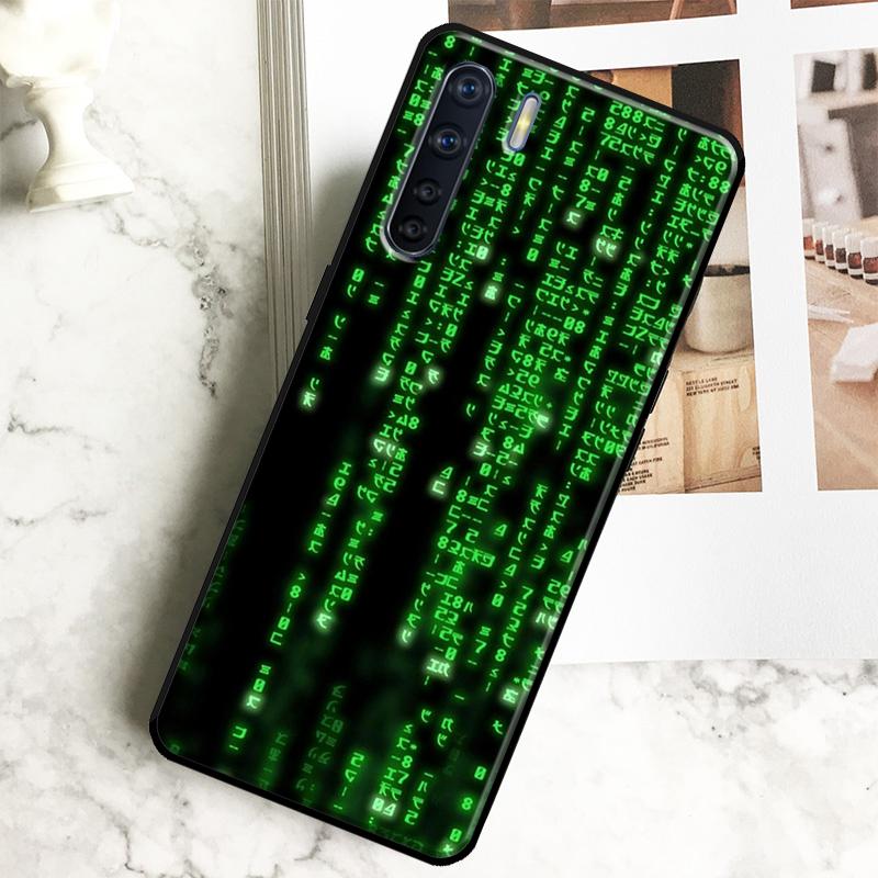 Matrix Case For Oppo A18 A38 A58 A78 A98 A40 A60 A80 A16 A76 A96 A15 A17 A77 A74 A94 A54 A57S Cover