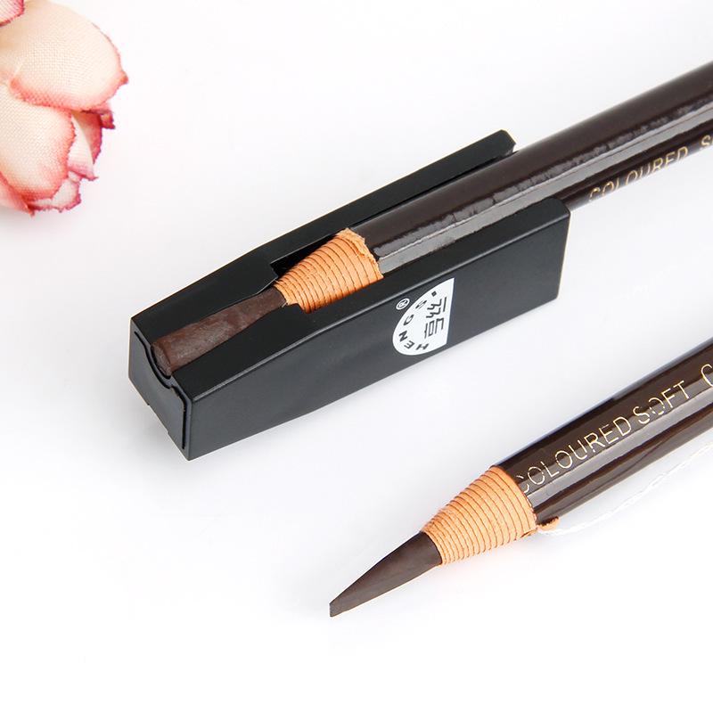 Pull-String Eyebrow Pencil Sharpener: Flat, Break-Resistant, Convenient, Quick