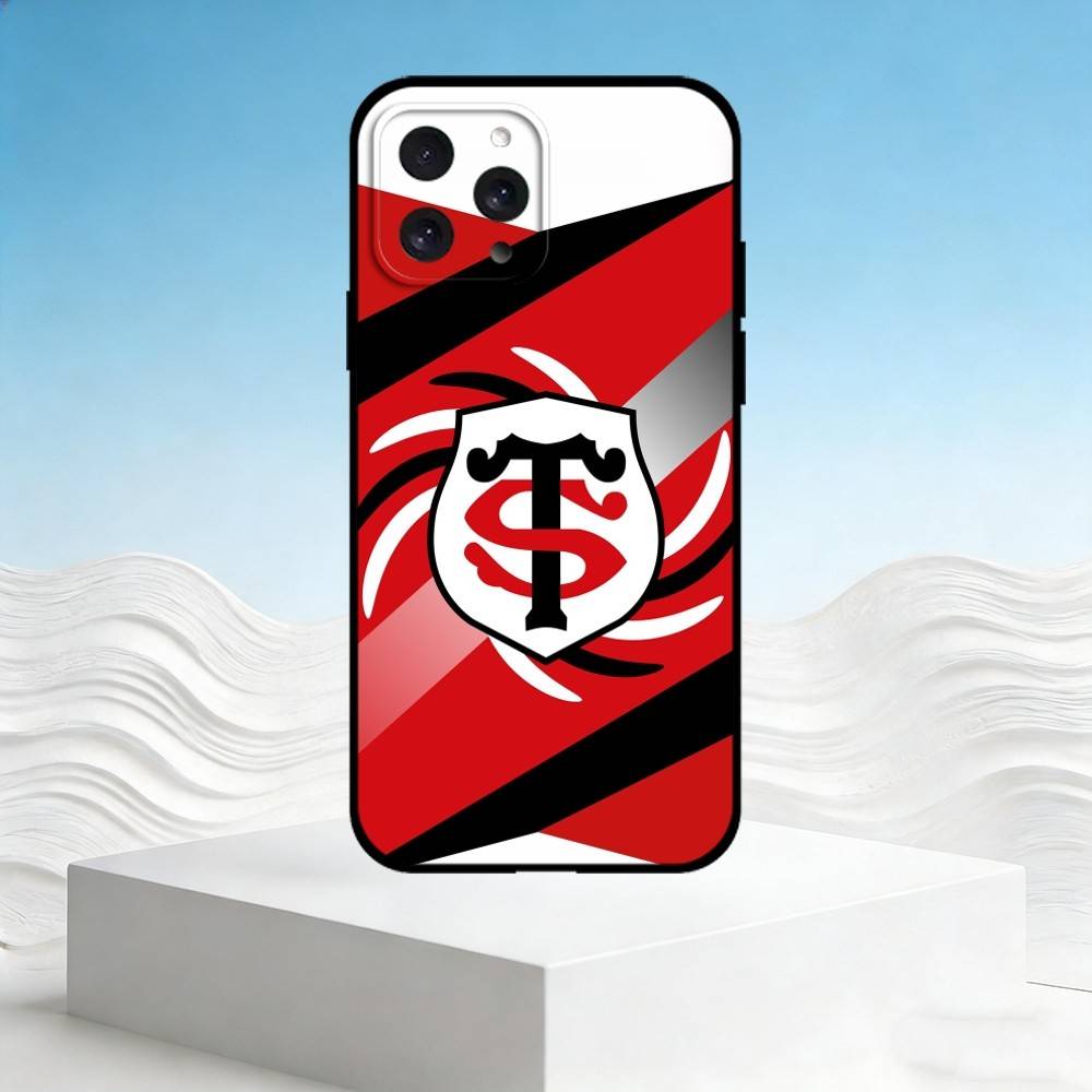 

Чехол для телефона S-Stade-Toulousain Для iPhone 17,16,15,14,13,12,11 Plus,Pro Max,SE4Мягкий силиконовый черный чехол iPhone13