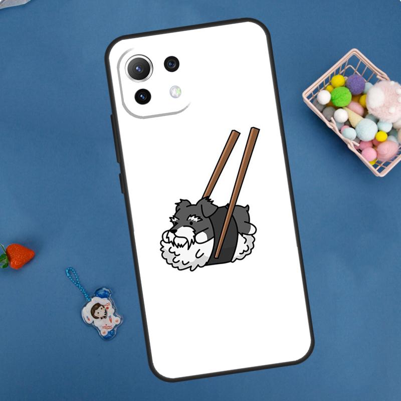 Schnauzer Puppy Dog Case For Xiaomi 14 13 15 Ultra 11T 12T 13T 14T Pro POCO X7 Pro X3 X5 F5 F6 M6 X6 Pro Cover
