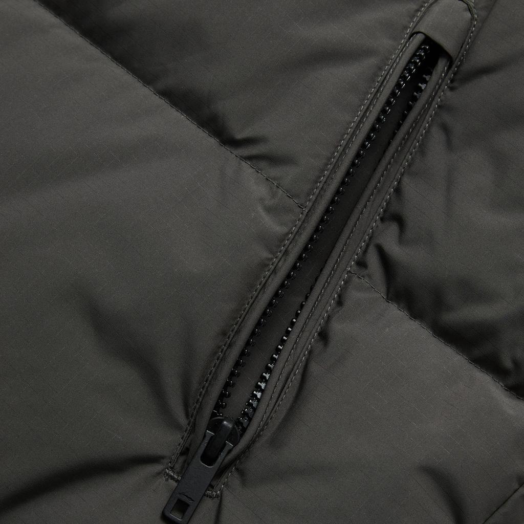 Li Ning Hot Pots Down Collection Down Jacket Unisex Obsidian Gray AYMU239-5