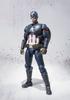 TAMASHII NATIONS Captain America 150mm ABS PVC Painted Movable Figure S.H.Figuarts (Civil War) Approx. &