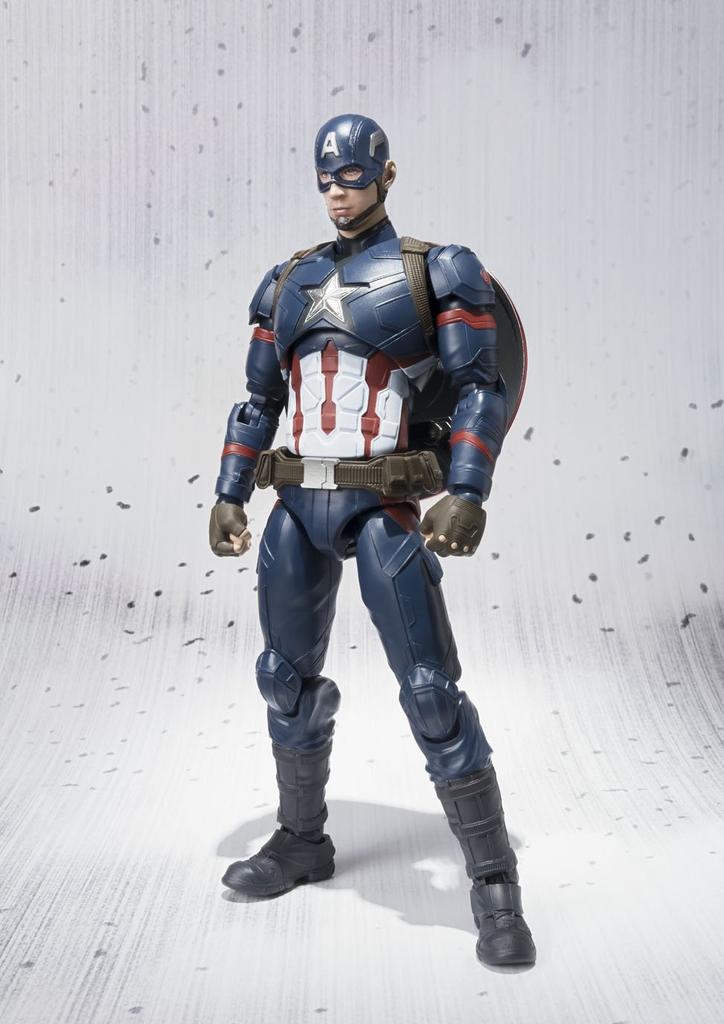 TAMASHII NATIONS Captain America 150mm ABS PVC Painted Movable Figure S.H.Figuarts (Civil War) Approx. &