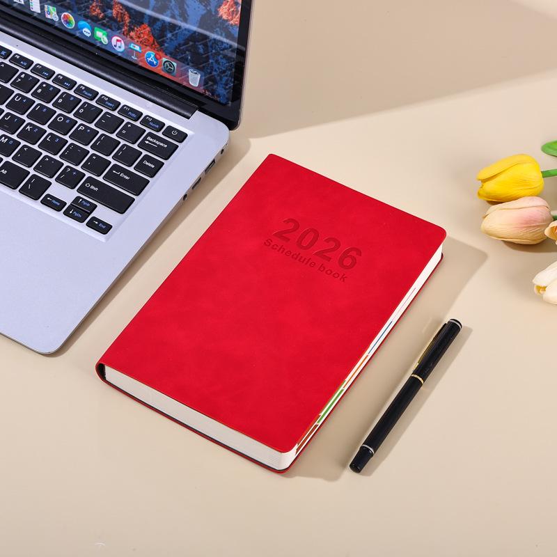 2026 Cross-border English Daily Planner: Annual Calendar & Efficiency Notebook A5