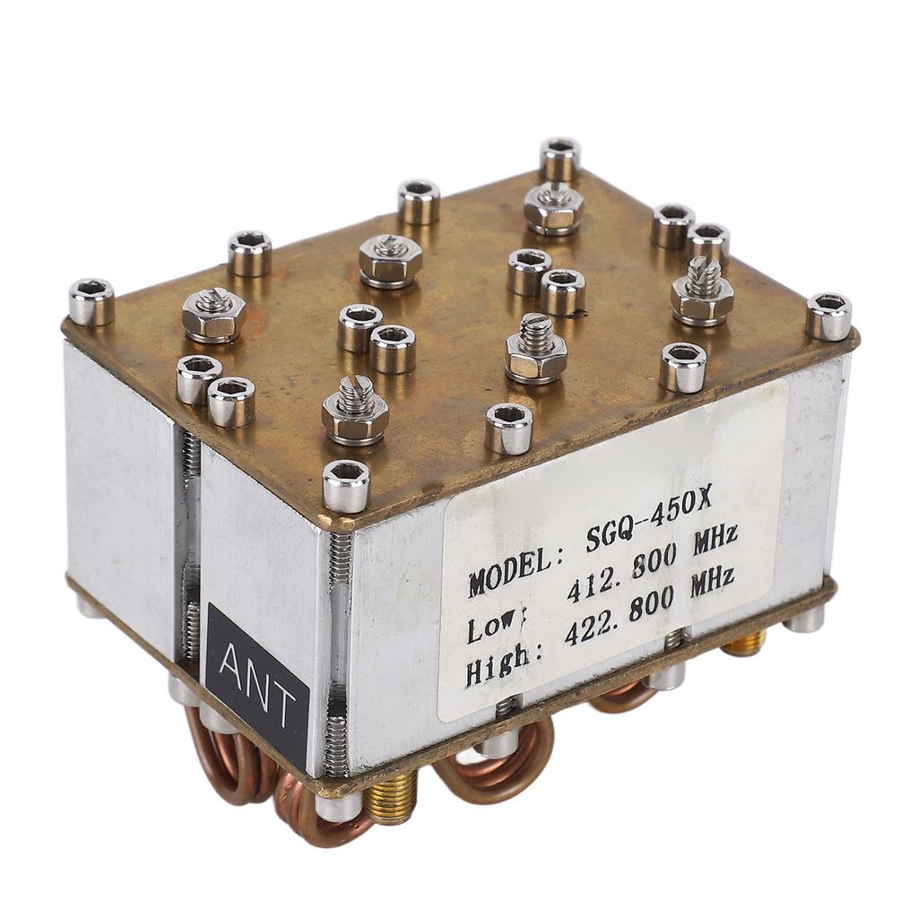 UHF Duplexer 10W 400 to 470MHz SMA Female Head Enhanced Wireless Coverage for Repeater Radio