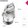 Ручной миксер Kenwood HMP54.000SI Chefette с насадками