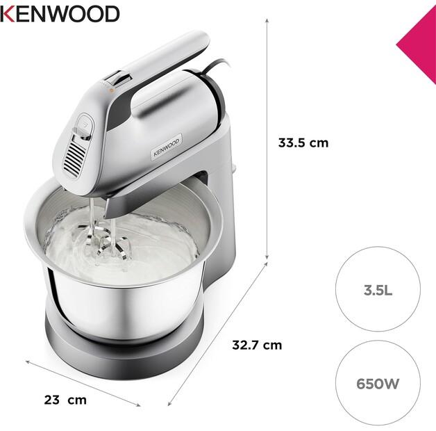 Ручной миксер Kenwood HMP54.000SI Chefette с насадками