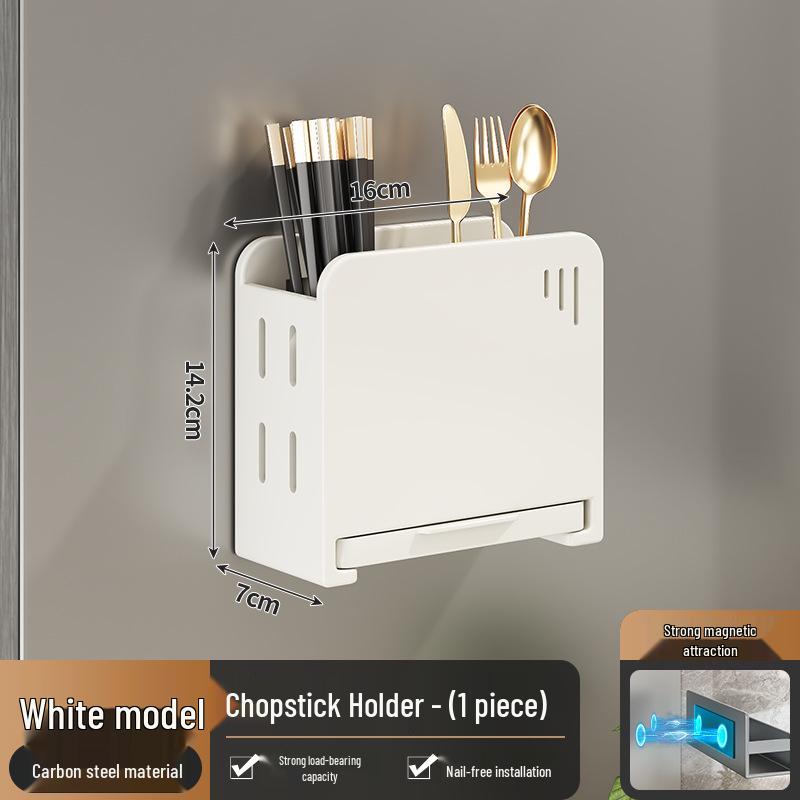 Magnetic Wall-mounted Kitchen Storage & Spice Rack