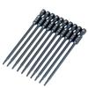 10 pcs 100mm 1 4  Hex Shank T9 Magnetic Security Star Head Screwdriver Bits Kit