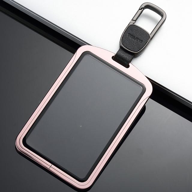 S Car Remote Key Fob Case Cover With Belt Aluminum Alloy Key Shell For Tesla Model S Model 3 Model X Model Y