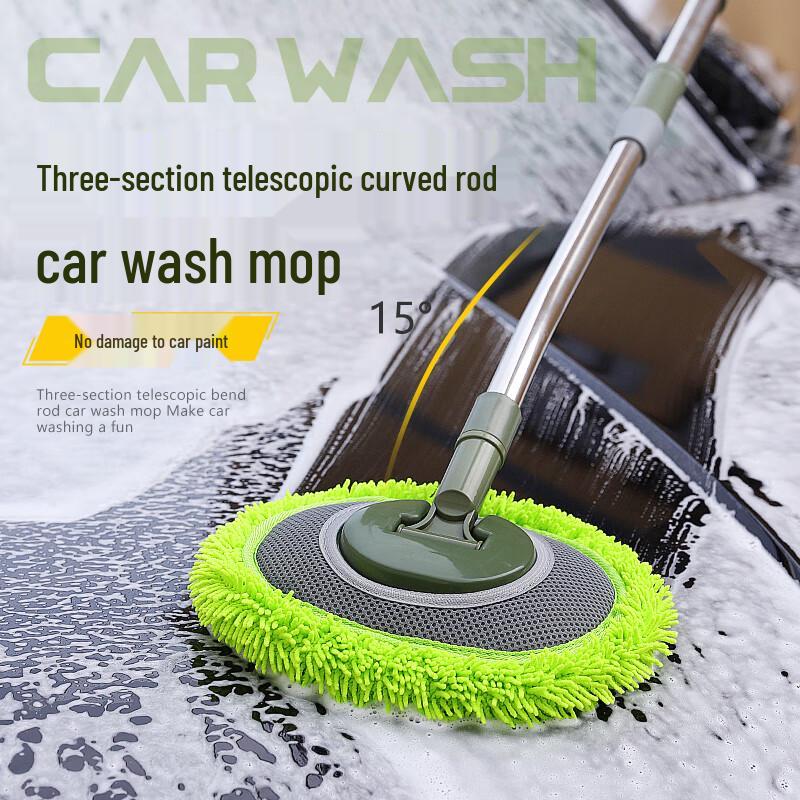 Yuecar Extendable Car Wash Brush & Dust Duster
