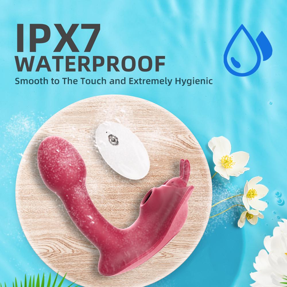 Clitoral Sucking Vibrator Female Remote Control Clit Sucker Clitoris Stimulator Real Dildo Vibrating Sex Toy For Women Adults 18