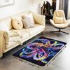 Ocean Themed Living Room Rugs for Bedroom Area Rug Octopus Decor Carpet for Boys Girls Teens Tentacles Indoor Floor Mat Black