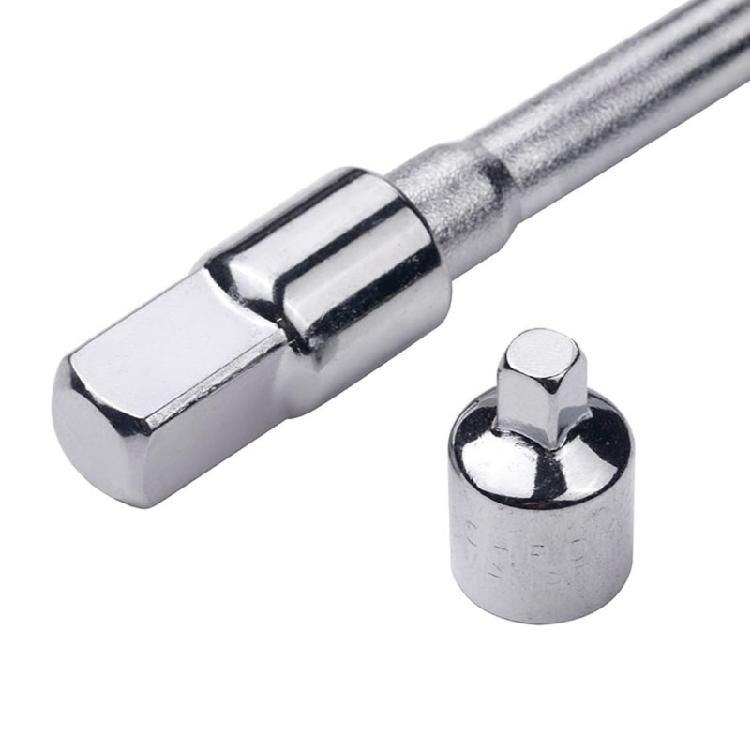 Multifunctional 3/8in T Handle Wrench Reliable T Handle Wrench with Adaptors Narrow Space Access for Various Socket