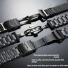 Stainless Steel Watch Band for Casio GR-B200 5635 | Black Metal Waterproof Bracelet Modified Watch Strap Accessories