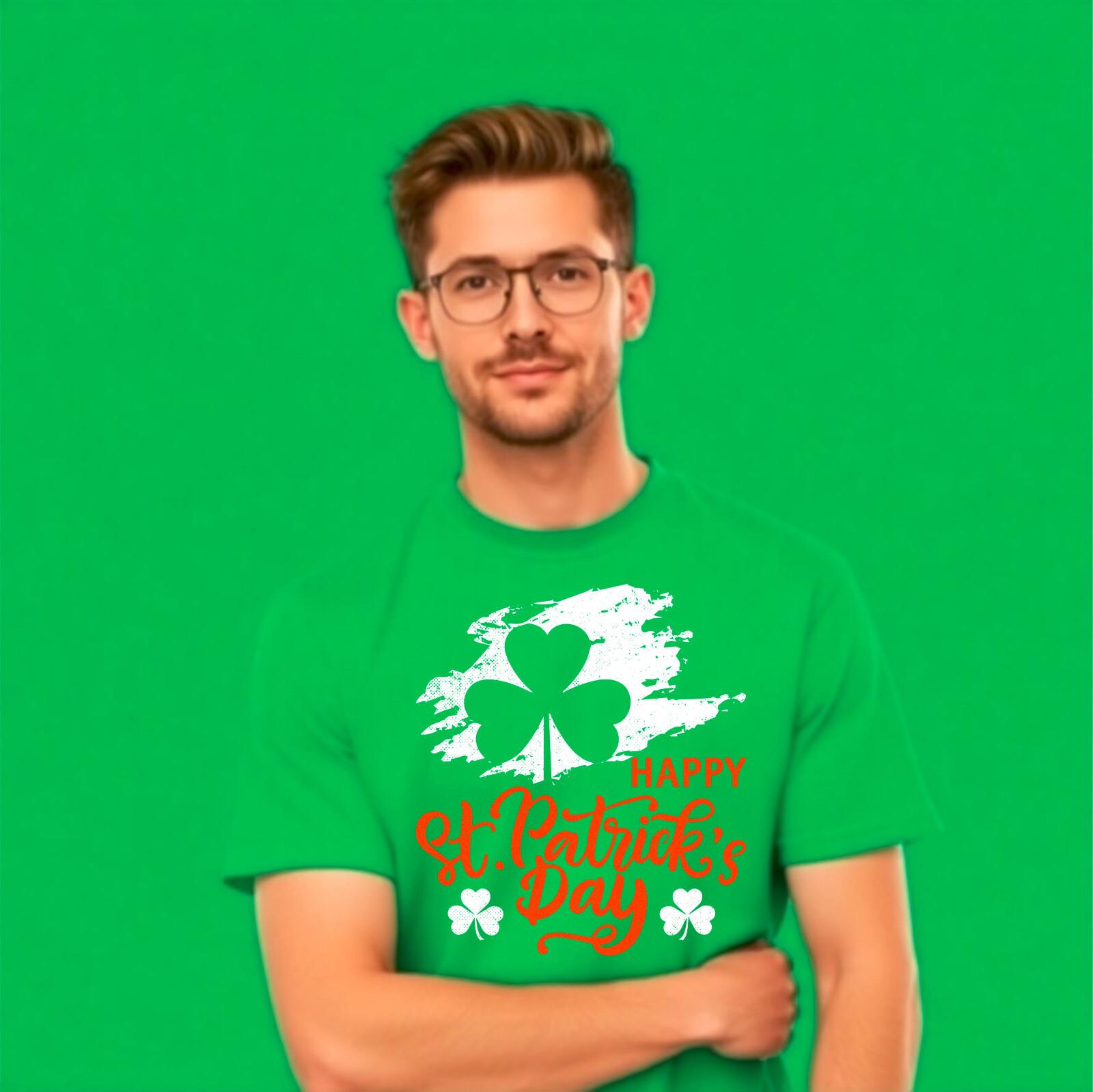 Happy StPatricks Day 2026 T-Shirt Irish Shamrock Leprechaun Paddys Top XXXL