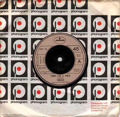 7inch Record EQUALS - Funky Like A Train / If You Didn't  6007106 Mercury 1976 UK Soul/Funk Used