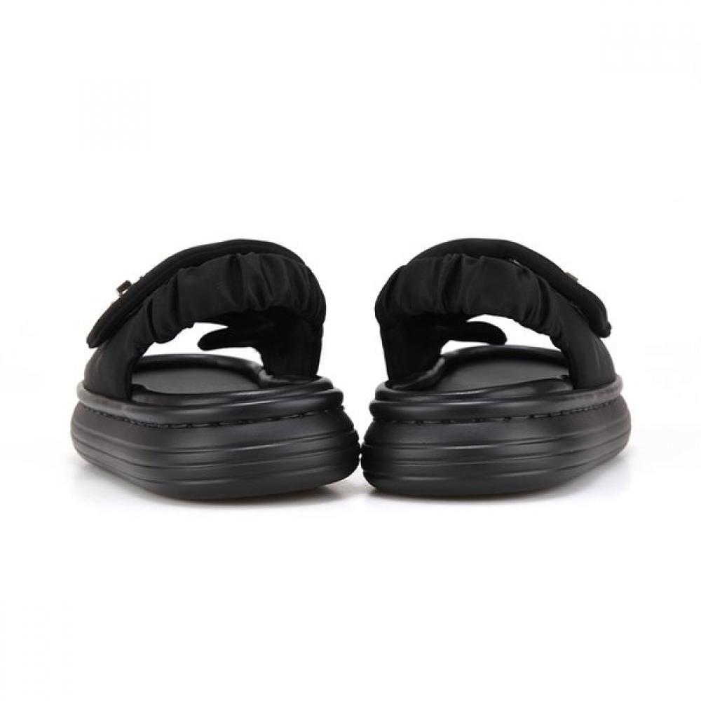 BARBARA Women Bumper Shape Mold Padding Cushion Sandals 3 Colors Bbj363