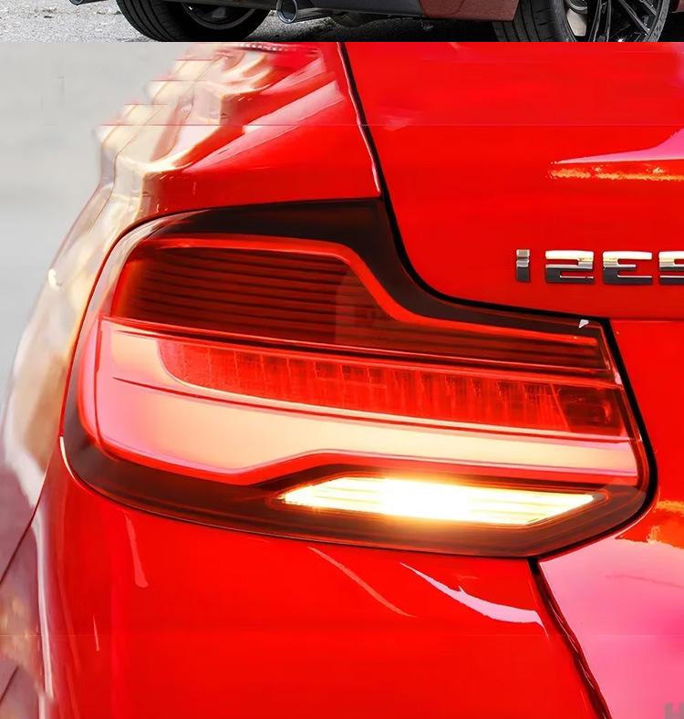 LED Tail Lights Assembly for 2014-2017 BMW 2 Series F22 - Modified Rear Lights with Daytime Running and Turn Signals