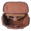 Mochila de Couro Crazy Horse Vintage Bolsa de Viagem de Couro para Exterior Grande Capacidade Mochila de Couro de Vaca para Homens