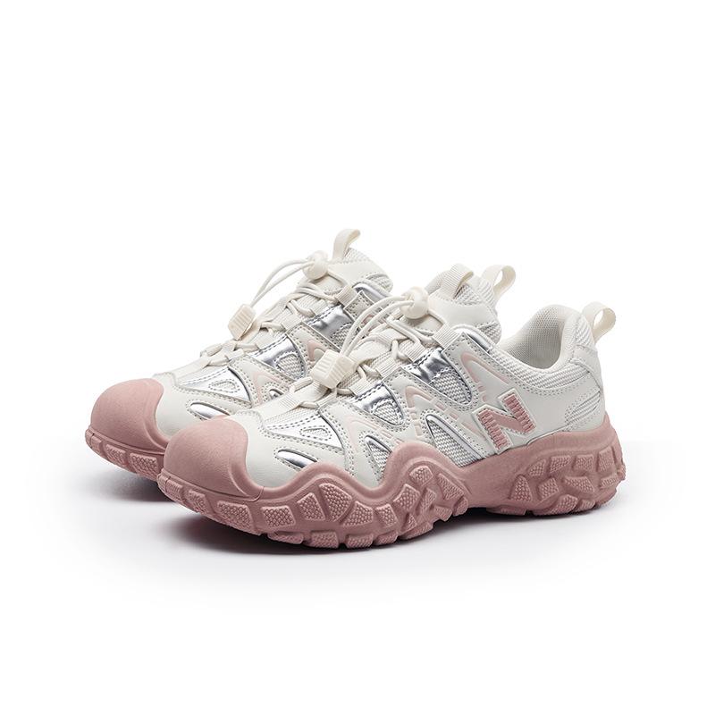 

Spring and Autumn Cool Running Sports Trendy Shoes New Breathable Versatile Student Ugly Cute Shoes Height Increasing Casual Shoes Men 40