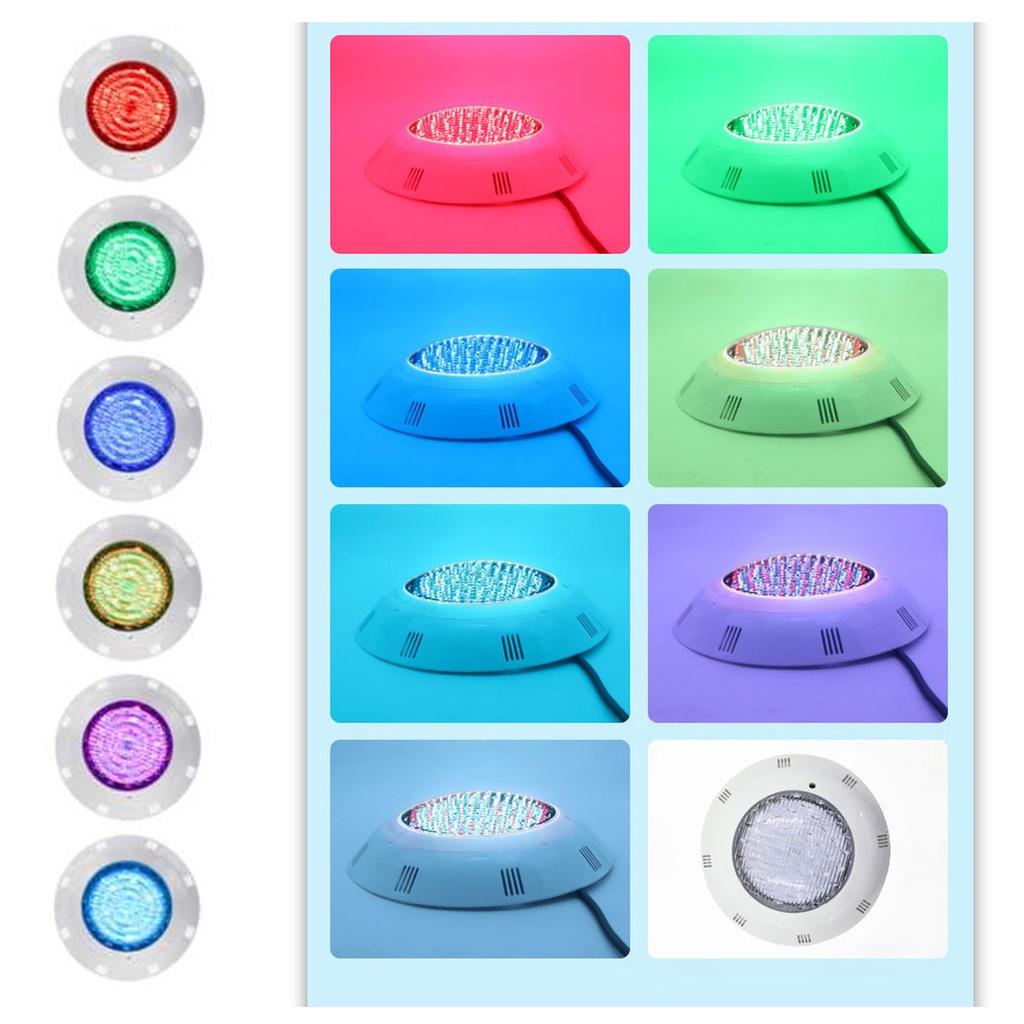 IP68 RGB LED Swimming Pool Light 360/460LED Waterproof AC12V Outdoor Underwater Lamp Pond Spotlight with Remote Control