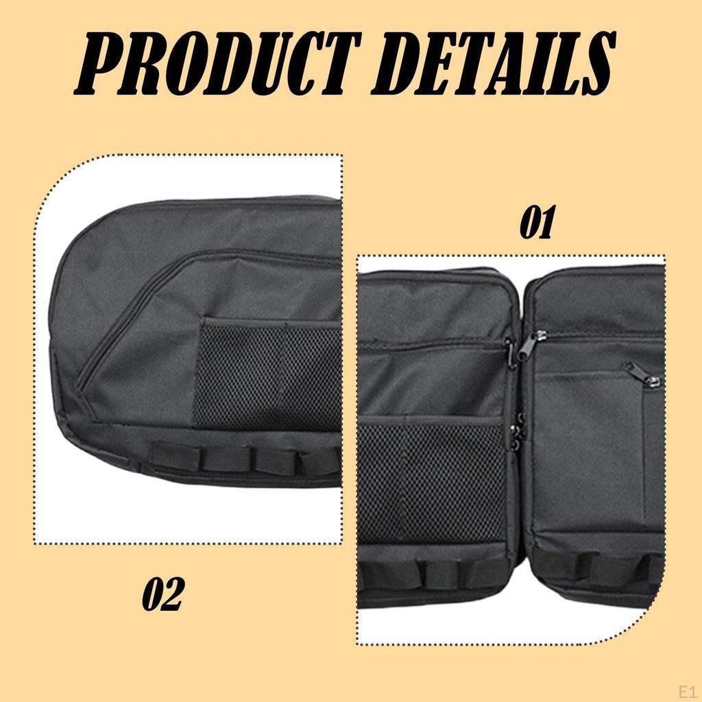 Tailgate Storage Bag Glass Door Pouch Sturdy Accessory Rear Trunk Oxford Cloth for