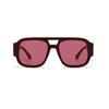 New Fashion Double Bridges Square Sunglasses Women Candy Color Retro Wide Legs Men UV400 Shades Gafas de Sol