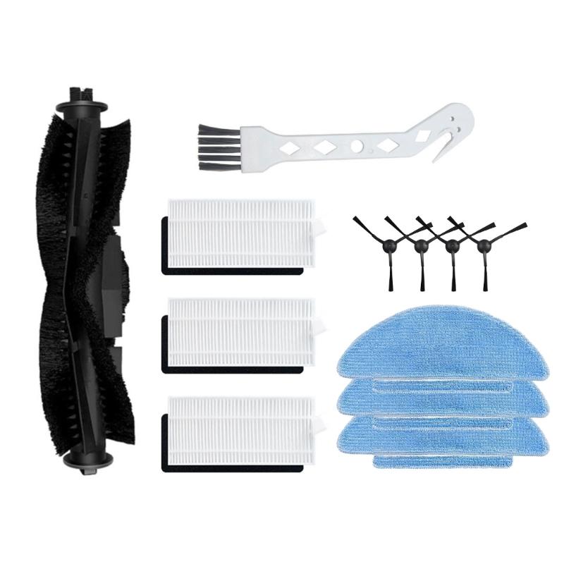 Replacement Part for Tikom L9000 Brush Side Brush Filters HEPA Filter Mopping Pad Main Brush Rolling Brushes Accessories