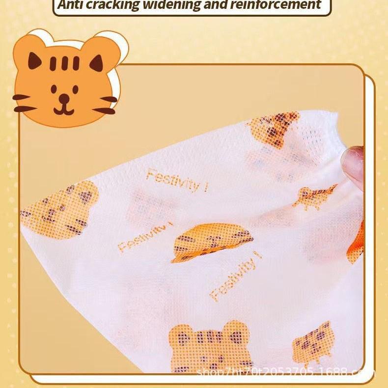 Thickened Non-woven Cartoon Disposable Anti-slip Shoe Covers for Adults