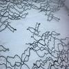 23cm wide Elastic Lace, Black Corded Spandex Sewing Mesh Lace Fabric for Lingerie, Bra, Underwear, Dress, Garment & Crafting